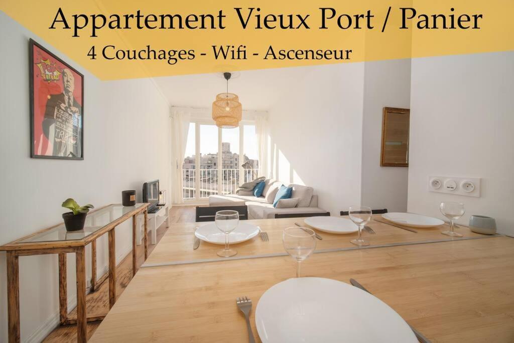 Appartement Tout Equipe Au Coeur Du Vieux Port 4 Couchages Marsilya Dış mekan fotoğraf